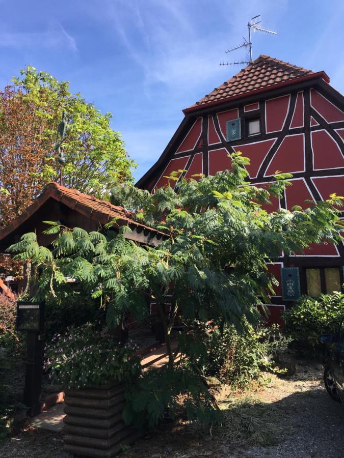 Отель Auberge Du Tisserand Gommersdorf Экстерьер фото